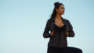 Premium Yoga Jacket Jumpsuit Set - SmartBuyApparel