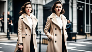 Borg Collar Double Breasted Overcoat: A Guide to Effortless Sophistication - SmartBuyApparel