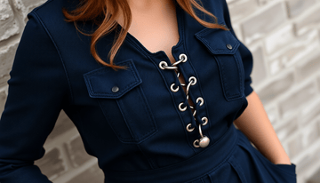 Step Out in Style: The Allure of the Lace Up Detail Denim Jumpsuit - SmartBuyApparel blog