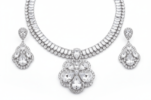 The Allure of the Rhinestone Necklace Set - SmartBuyApparel