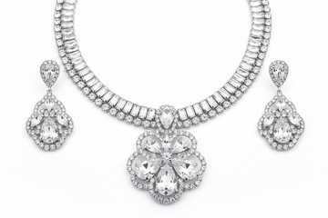 The Allure of the Rhinestone Necklace Set - SmartBuyApparel