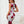 Clasi Sleeveless Floral Polka Dot Printed Dress