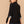 LUNE Notched Collar Roll Tab Sleeve Blazer (Black)