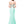 Load image into Gallery viewer, Flower Embroidered Cut Out Back Mermaid Hem Dress (Mint Green)
