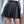Privé High Waist PU Leather Skirt (Black)