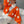 Load image into Gallery viewer, EZwear Floral Applique Bishop Sleeve Cardigan (Orange)
