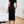 Privé Women's Buttoned Bodycon Dress (Black)