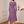 Load image into Gallery viewer, Modely Contrast Collar Pleated Sweater Dress (Purple)
