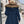 Load image into Gallery viewer, Essnce Patch Detail Drawstring Waist Teddy Lined Fuzzy Trim Hooded Parka Coat (Navy Blue)
