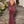 Load image into Gallery viewer, Contrast Sequin Mermaid Hem Prom Dress (Burgundy)
