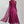 Modely Contrast Mesh Ruched Dress With Sleeves Dress (Red Violet)