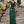 Load image into Gallery viewer, Fringe Trim Mermaid Hem Sequin Formal Dress (Dark Green)
