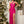 Load image into Gallery viewer, Belle One Shoulder Cut Out Split Thigh Prom Dress (Hot Pink)
