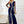 Load image into Gallery viewer, Clasi Contrast Mesh Sequin Detail Wide Leg Jumpsuit (Navy Blue)
