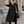 Load image into Gallery viewer, Clasi Contrast Teddy Collar Double Button Overcoat (Black)
