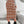 Essnce Plaid Pattern Split Hem Knit Skirt (Khaki)