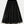 BAE Plus Size Glittery Mesh Skirt (Black)