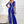 Load image into Gallery viewer, Clasi Contrast Mesh Sequin Detail Wide Leg Jumpsuit (Royal Blue)
