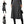 Load image into Gallery viewer, BIZwear Women&#39;s Pleated Skirt (Dark Grey)
