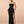 Load image into Gallery viewer, Ruched Split Thigh Satin Tube Prom Dress (Black)
