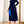 Load image into Gallery viewer, Clasi Colorblock Pleated Hem Dress (Navy Blue)
