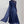 Modely Contrast Mesh Ruched Dress With Sleeves Dress (Navy Blue)