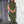 Modely Houndstooth Shoulder Pad Mock Neck Bodycon Dress (Olive Green)