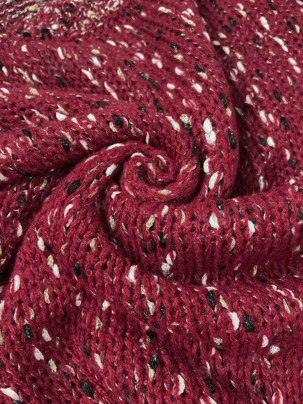 Women's Tie-Dye Lantern Sleeve Sweater (Multicolor-8)