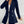 Load image into Gallery viewer, Frenchy Women&#39;s Slim Fit Long Sleeve Blazer With Lapel Collar (Navy Blue)
