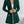 Frenchy Women's Slim Fit Long Sleeve Blazer With Lapel Collar (Green)