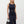BIZwear Ladies' Solid Color Split Dress (Navy Blue)