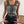 Load image into Gallery viewer, Privé Striped Trim Button Front Crop Knit Top (Grey)
