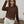 Load image into Gallery viewer, Mulvari Solid Color Sweater With Faux Pearls Decoration (Coffee Brown)
