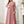 Load image into Gallery viewer, Belle Plus Size Chiffon Bridesmaid Dress With Shoulder Cut-Out, Pleated Front, Waist Belt, High Slit And Cami Straps (Dusty Pink)
