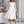 Load image into Gallery viewer, Lady Spring Leisure Patchwork Mesh Tulle Flower Pleated A-Line Dress (White)
