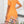 Clasi V-Neck Short Sleeve Floral Print Dress (Ginger)