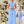 Lady Solid Color Vertical Feeling Jumpsuit (Blue)