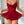 Solid Color Lace Bow Decorated Strap Sexy Lingerie Set (Burgundy)