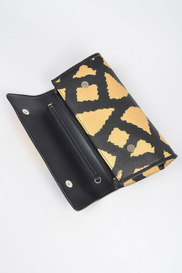 Animal Print Clutch With Color Palette - | SmartBuyApparel