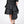 Asymmetrical Ruffle Bottom Satin Skirt - Dress - SmartBuyApparel