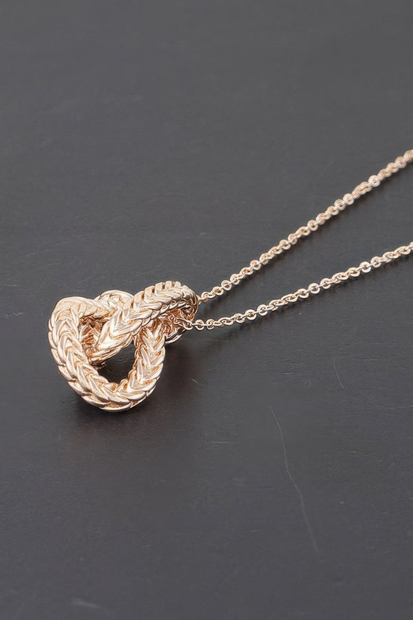 Braided Interweave Pendant Necklace - | SmartBuyApparel