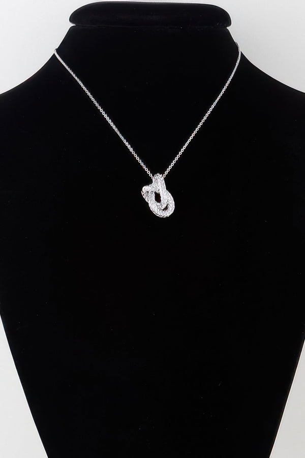 Braided Interweave Pendant Necklace - | SmartBuyApparel
