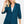 Buttoned Detail 3/4 Sleeve Blazer - Women's blazer - SmartBuyApparel