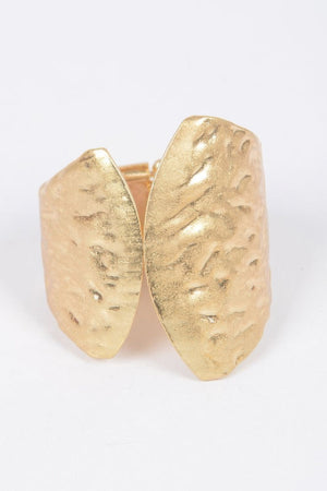 Cast Metal Spring Hinge Cuff - | SmartBuyApparel