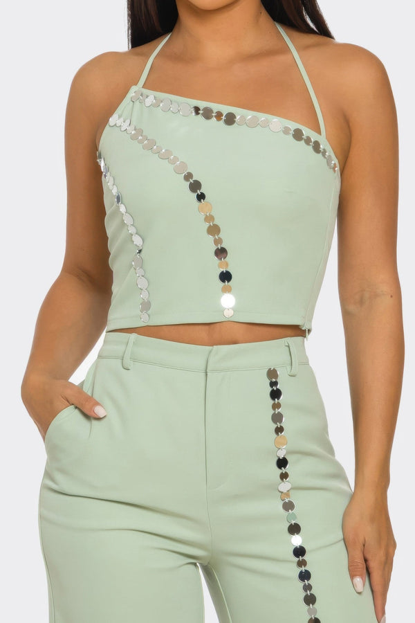 Christine Pants Set - Women's set - SmartBuyApparel