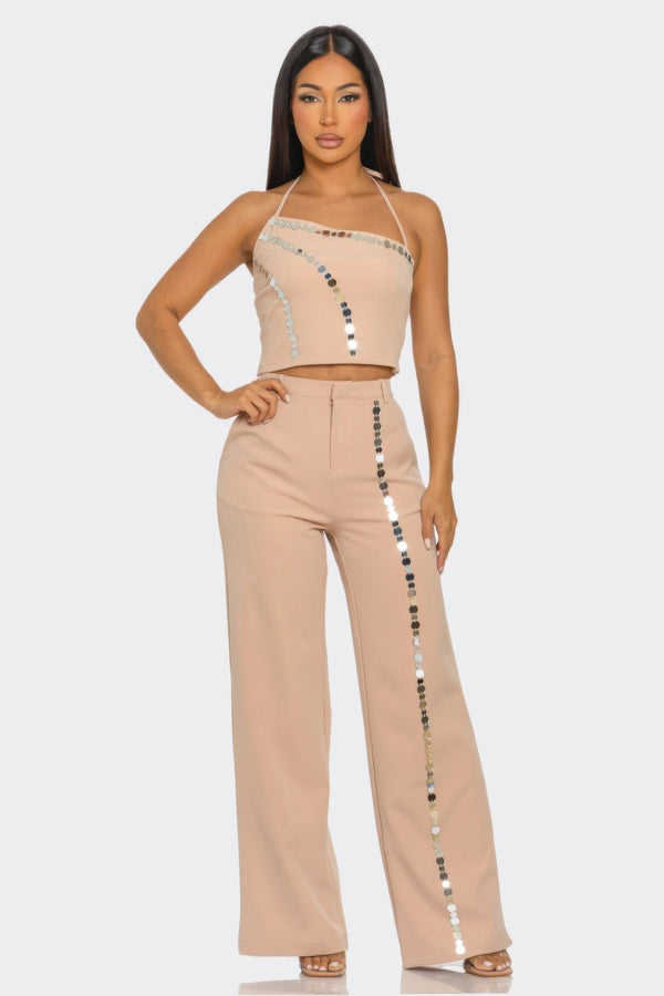Christine Pants Set - Women's set - SmartBuyApparel