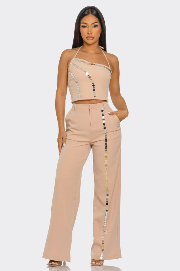 Christine Pants Set - Women's set - SmartBuyApparel