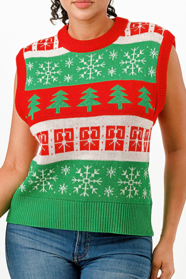 Christmas Vest Sweater - SmartBuyApparel