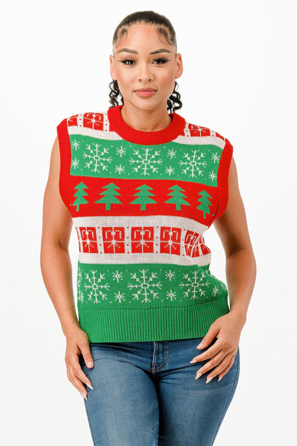 Christmas Vest Sweater - SmartBuyApparel