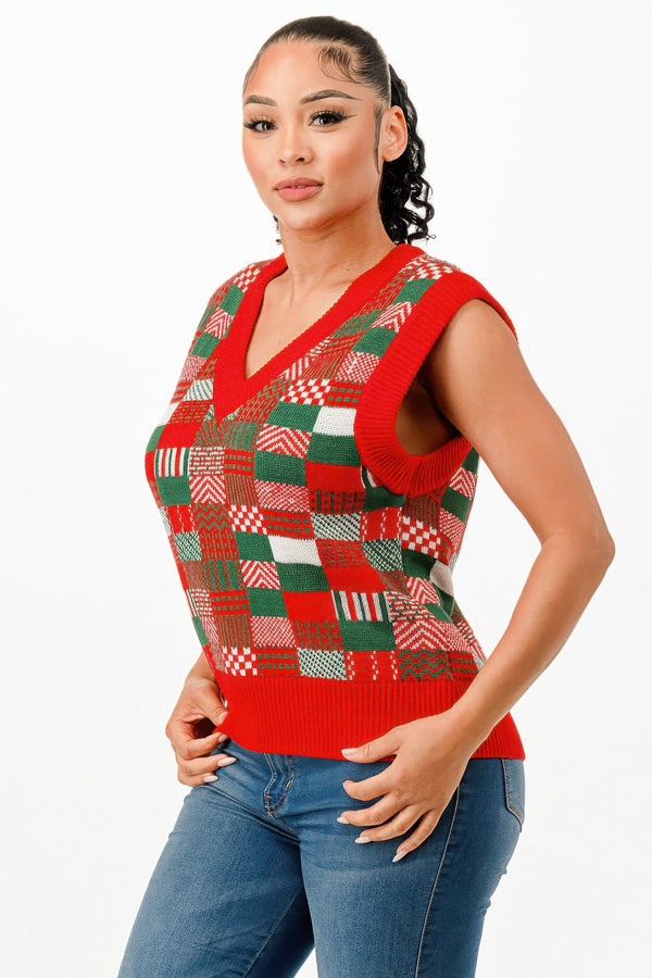 Christmas Vest Sweater - SmartBuyApparel